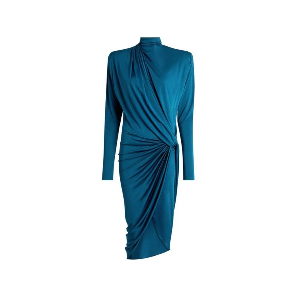 Balmain Women Draped Midi Dress